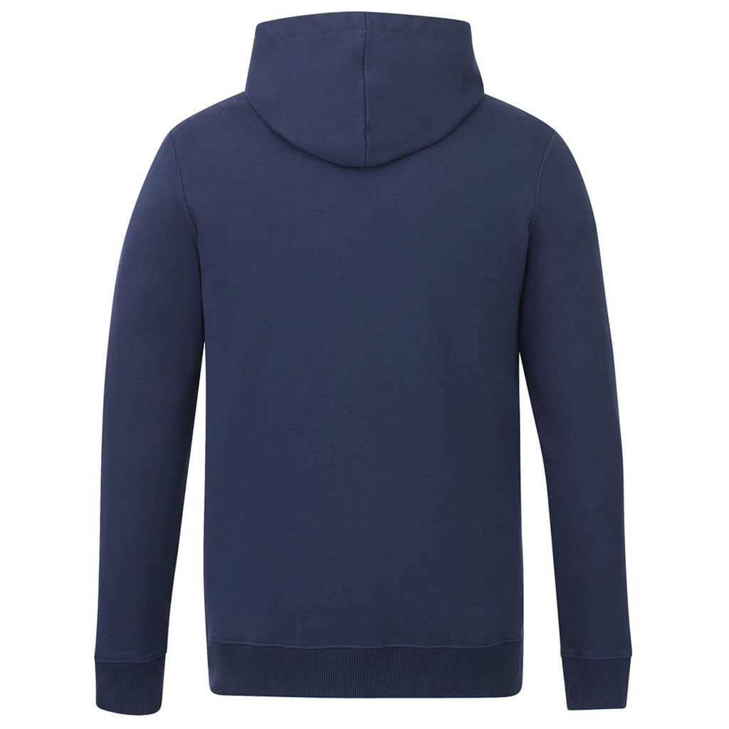 Tentree Men's Dress Blue Organic Cotton French Terry Classic Hoodie