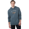 Tentree Men's Vintage Blue Organic Cotton French Terry Classic Hoodie