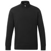 Trimark Men's Black Dayton Classic Fleece Half Zip Pullover