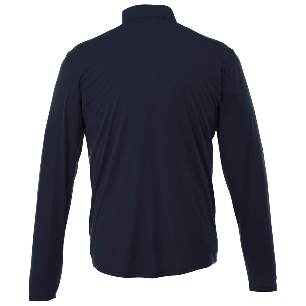 Elevate Men's Navy Vega Tech Quarter Zip