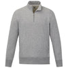 Roots73 Men's Grey Mix Paddlecreek Fleece Quarter Zip