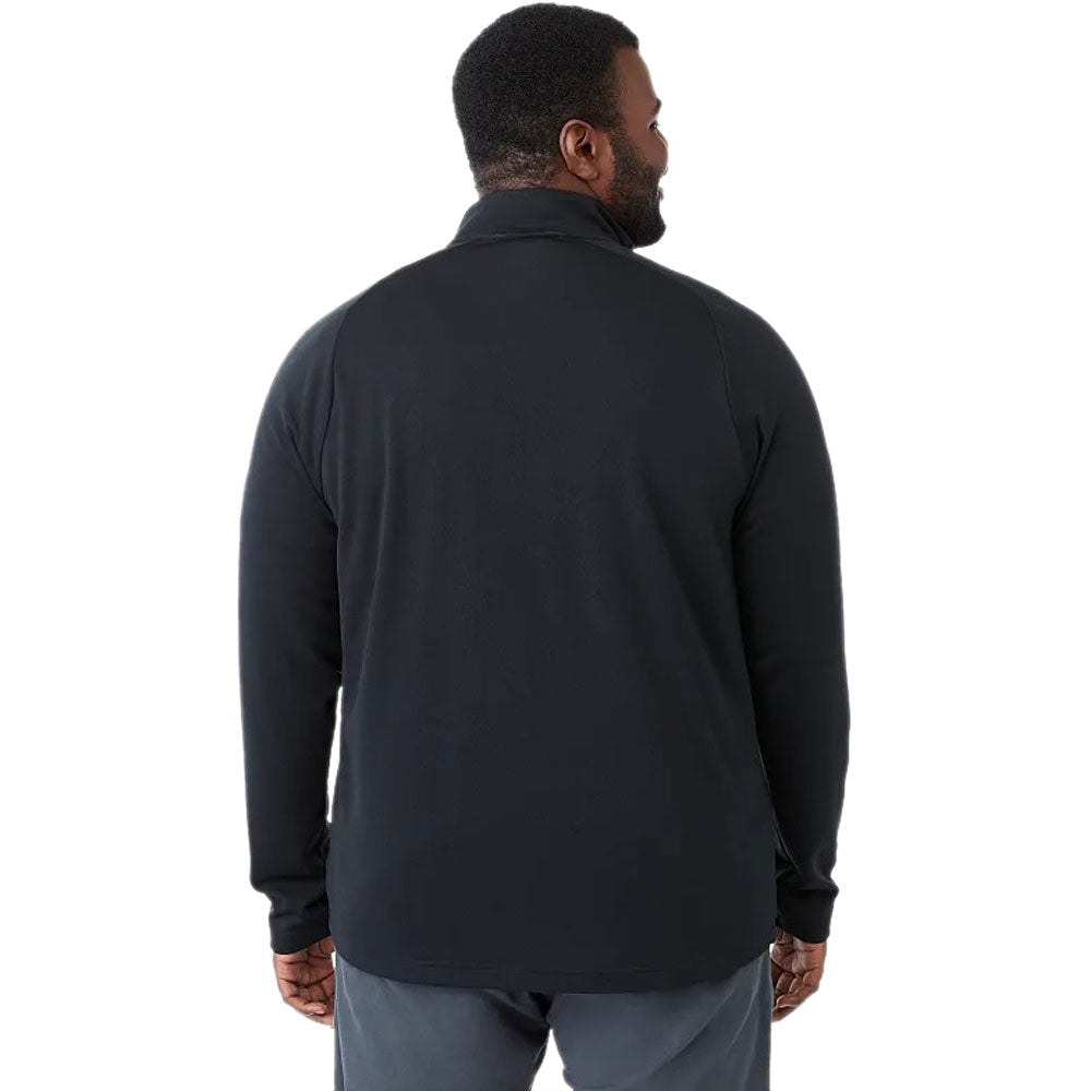 Elevate Men's Black Asgard Eco Knit Quarter Zip