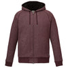 Roots73 Men's Burgundy Mix Copperbay Full Zip Hoody