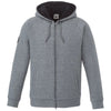 Roots73 Men's Charcoal Mix Copperbay Full Zip Hoody