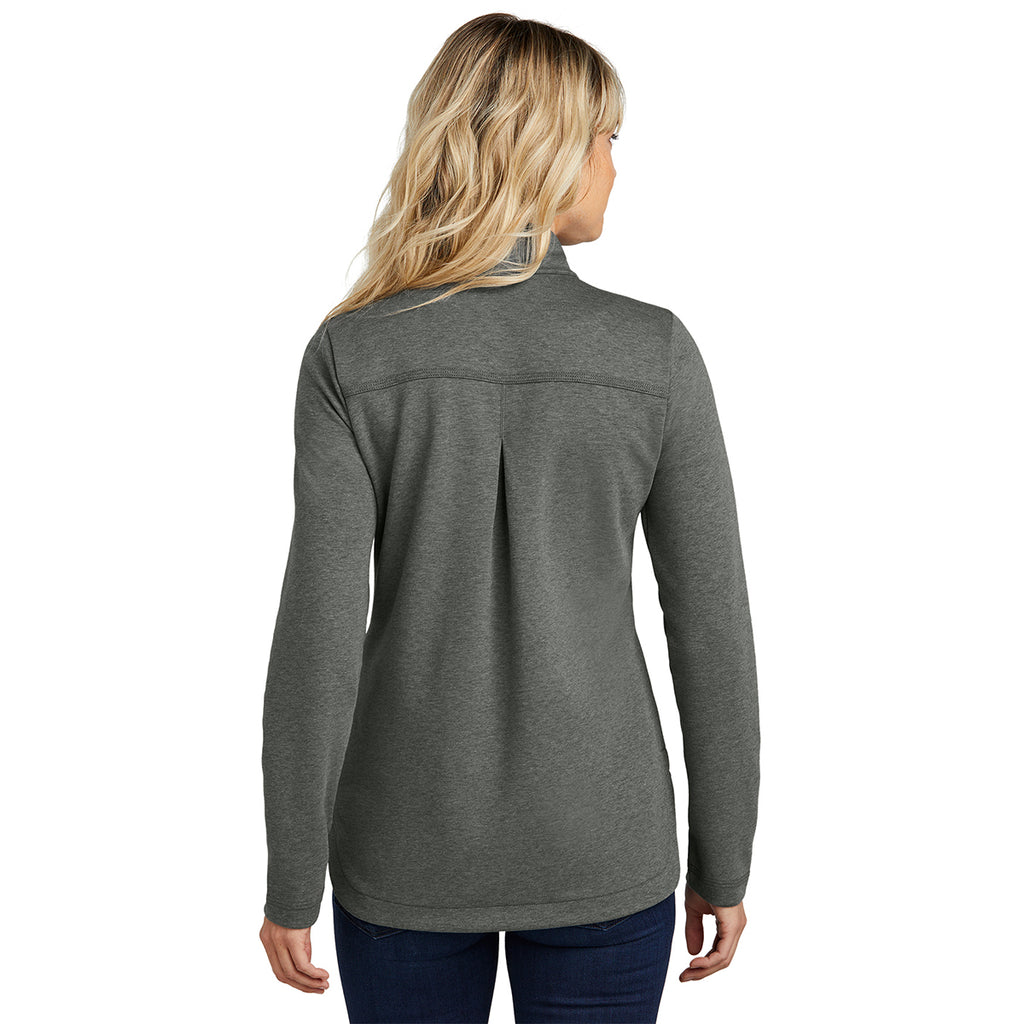 TravisMathew Women's Dark Grey Heather Coveside Full-Zip