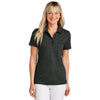 TravisMathew Women's Black Heather Sunnyvale Polo