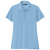 TravisMathew Women's Strong Blue Heather Sunnyvale Polo