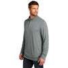 TravisMathew Men's Quiet Shade Grey Newport Quarter Zip Fleece