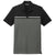 TravisMathew Men's Black/Dark Grey Heather Sunset Blocked Polo