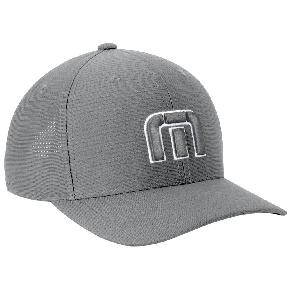 TravisMathew Quiet Shade Grey Front Icon Cap