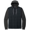 TravisMathew Men's Black/Black Heather Tides Up Hooded Jacket