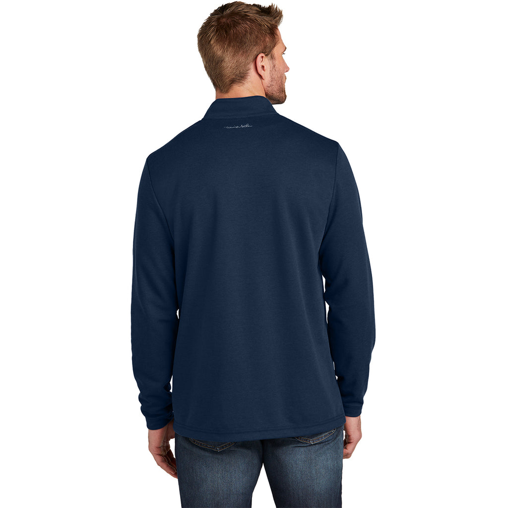 TravisMathew Men's Blue Nights Coveside 1/4 Zip