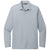 TravisMathew Men's Quiet Shade Grey Heather Oceanside Heather Long Sleeve Polo