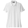 TravisMathew Women's White Oceanside Solid Polo