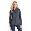 TravisMathew Women's Vintage Indigo Heather Crestview 1/4-Zip