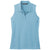 TravisMathew Women's Brilliant Blue Heather Coto Performance Sleeveless Polo