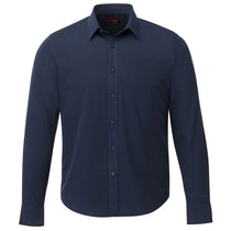 UNTUCKit Men's Navy Castello Wrinkle-Free Long Sleeve Shirt