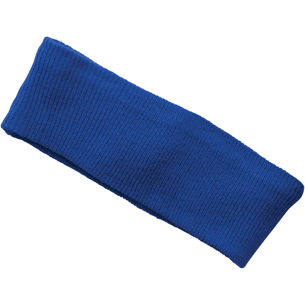 Elevate New Royal Succinct Knit Headband