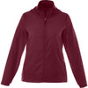 Elevate Women's Maroon Darien Packable Jacket