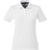 Elevate Women's White Dade Short Sleeve Polo