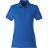 Elevate Women's New Royal Belmont Short Sleeve Polo