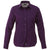 Elevate Women's Dark Plum Wilshire Long Sleeve Shirt