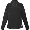 Elevate Women's Black Caltech Knit Quarter Zip