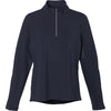 Elevate Women's Navy Caltech Knit Quarter Zip