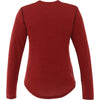 Elevate Women's Vintage Red Heather Quadra Long Sleeve Shirt