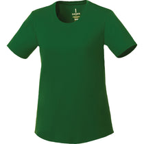 Elevate Women's Forest Green Omi Short Sleeve Tech T-Shirt