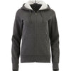 Elevate Women's Heather Dark Charcoal Cypress Fleece Zip Hoody