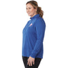 Trimark Women's New Royal Evans Eco Knit Performance Half Zip