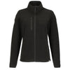 Roots73 Women's Black Westville Eco Microfleece Full Zip