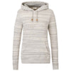 Tentree Women's Hi Rise Grey Space Dye Classic Hoodie