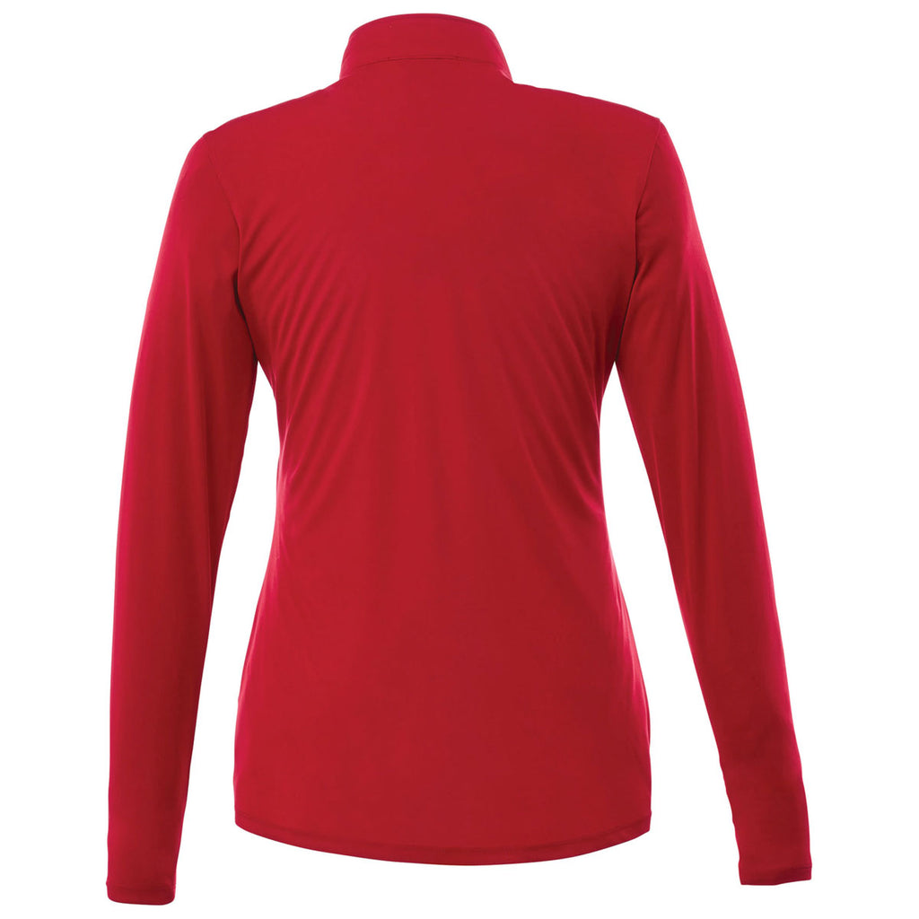 Elevate Women's Team Red Vega Tech Half Zip