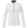 Elevate Women's White Vega Tech Half Zip