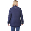 Trimark Women's Vintage Navy Porter Eco Insulated Lightweight Shacket