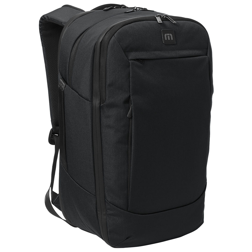 TravisMathew Black Lateral Backpack