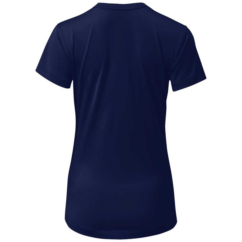 New Balance Women's Team Navy Short Sleeve Tech Tee