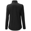 New Balance Women's Team Black Lightweight Solid Half Zip