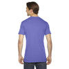 American Apparel Unisex Triblend Orchid Short-Sleeve Track T-Shirt