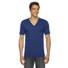 American Apparel Unisex Triblend Indigo Short-Sleeve V-Neck