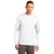 Sport-Tek Men's White Tall Long Sleeve PosiCharge Competitor Tee