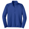 Sport-Tek Men's True Royal Tall Sport-Wick Stretch 1/2-Zip Pullover