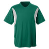 Team 365 Men's Sport Forest Short-Sleeve Athletic V-Neck Tournament Jersey