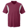 Team 365 Men's Sport Maroon Short-Sleeve Athletic V-Neck Tournament Jersey