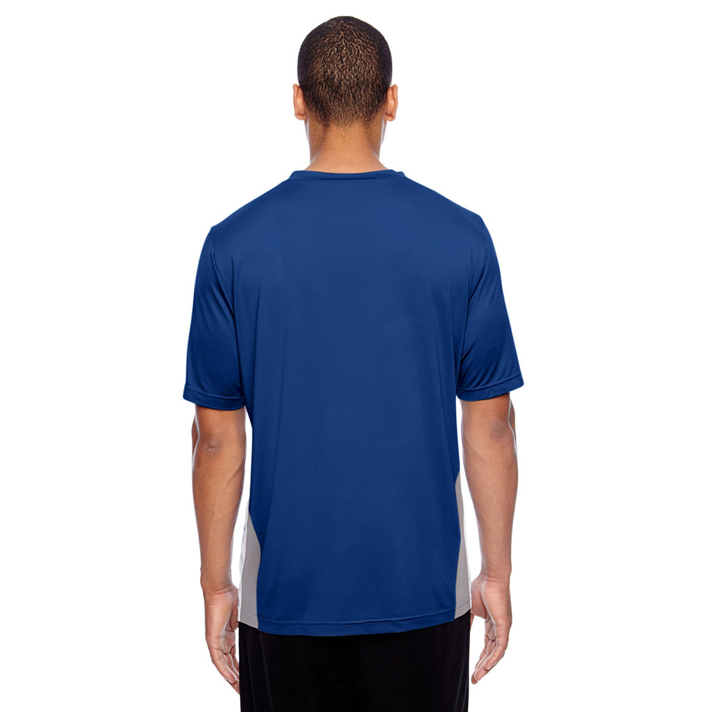 Team 365 Men's Sport Royal Short-Sleeve Athletic V-Neck Tournament Jersey