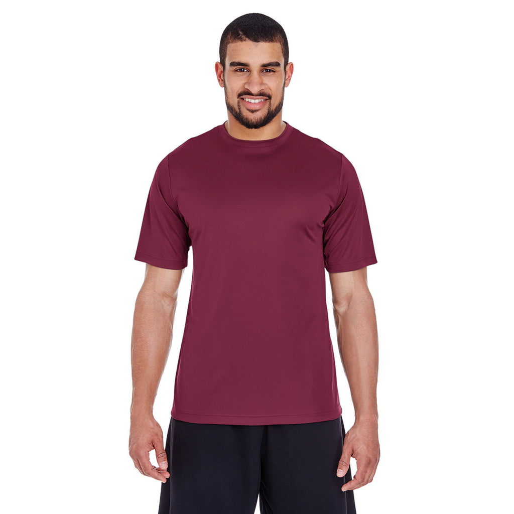 Team 365 Men's Sport Maroon Zone Performance T-Shirt