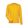 Team 365 Men's Sport Athletic Gold Zone Performance Long-Sleeve T-Shirt