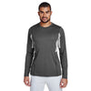 Team 365 Men's Dark Grey Heather Excel Performance Warm-up